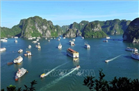 Ha Long Bay, the most attractive tourist place in Quang Ninh province. (Photo: VNA)
